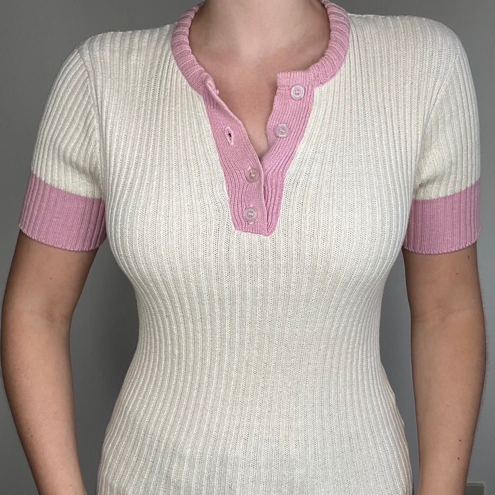 Vintage Short sleeve knit shirt